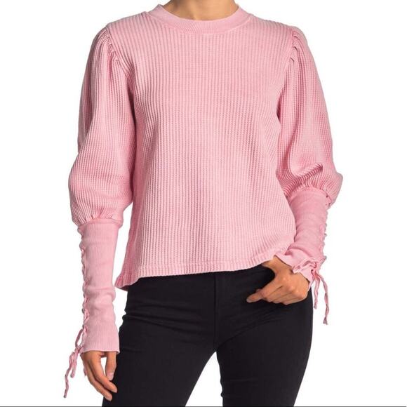 Free People TASHA THERMAL SHIRT - Picture 1 of 12